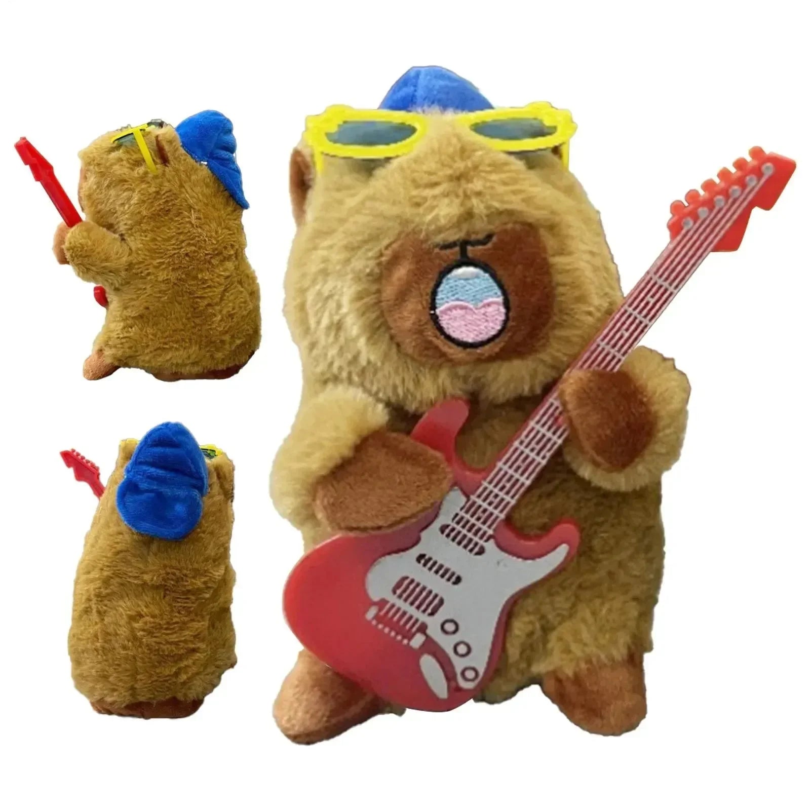 Musical Singing and Dancing Capybara Plushies (20 cm)