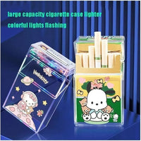 Sparkle Snug Sanliou Cigarette Case Lighter