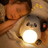 Hand Waving Panda Night Lamp