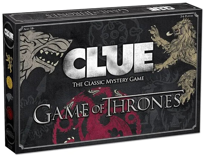 Clue Game of Thrones Board Game