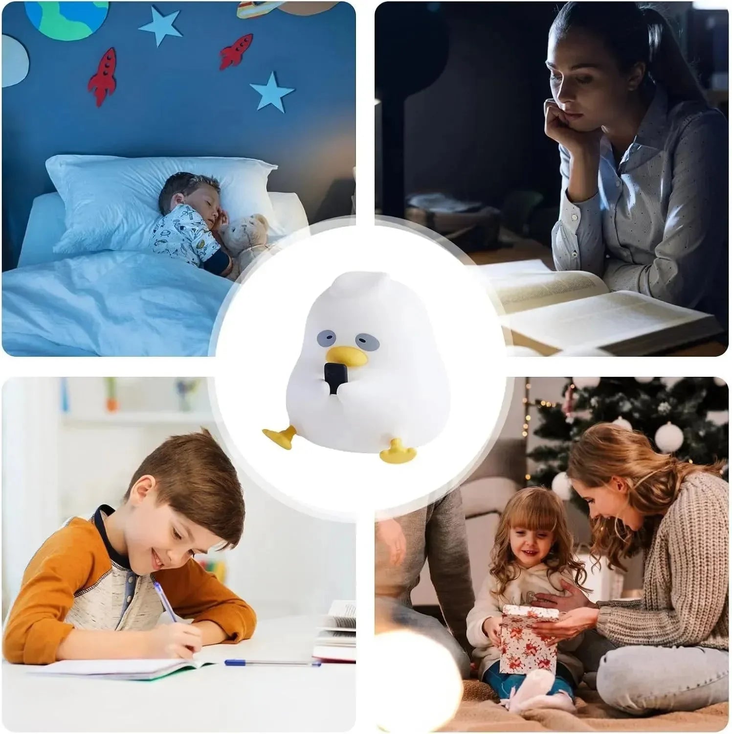 Screen Time Snuggler Duck Lamp