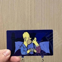 Simpsons Comfort Zone Couple Keychain