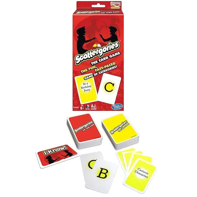 Scattergories Card Game