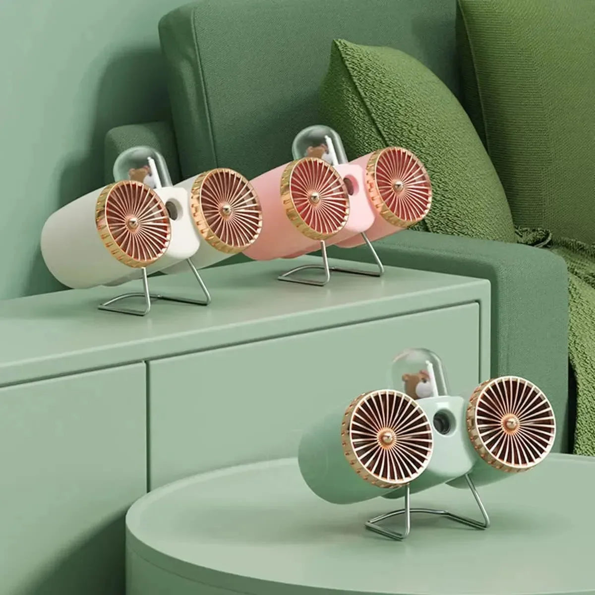 Aero Cool Double Engine Misting Fan