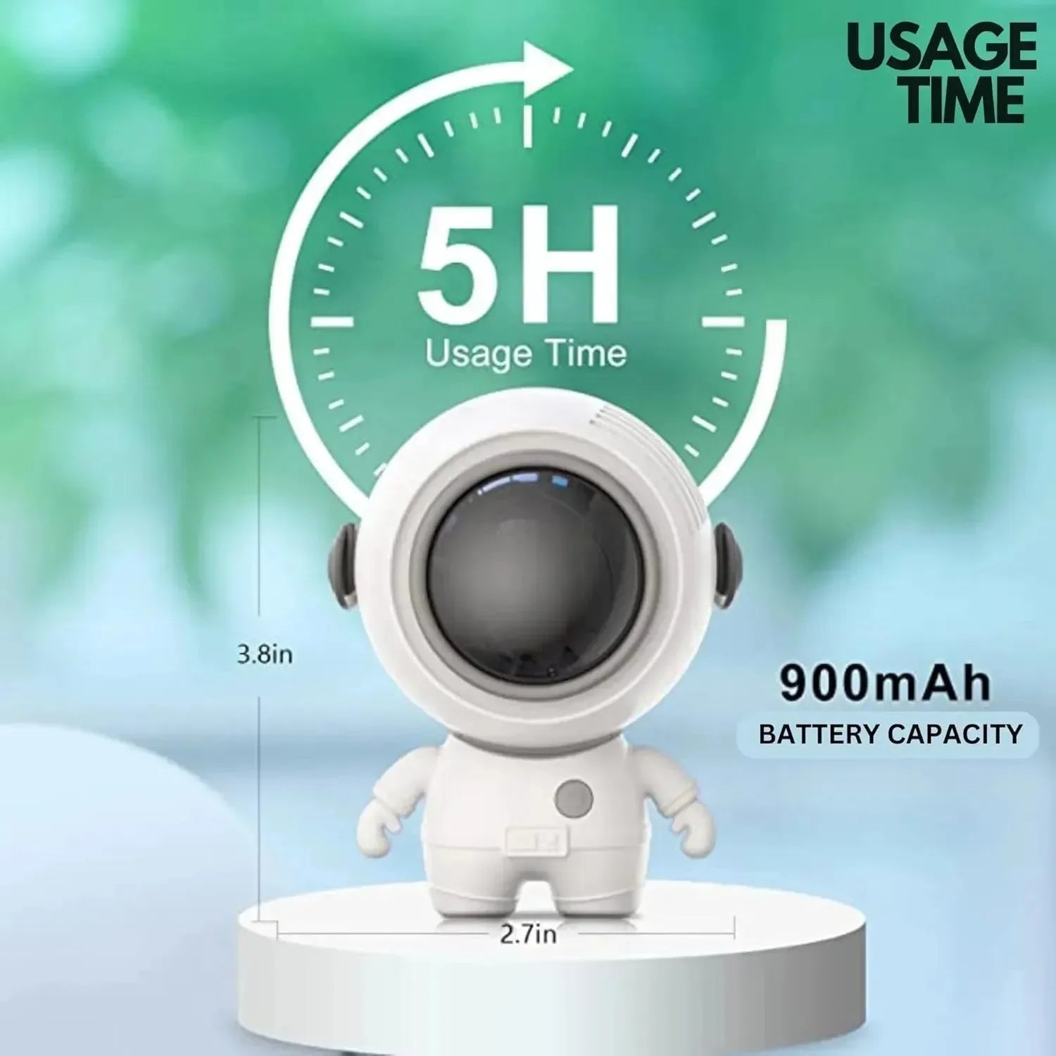 Cosmic Cool Mini Astronaut Fan