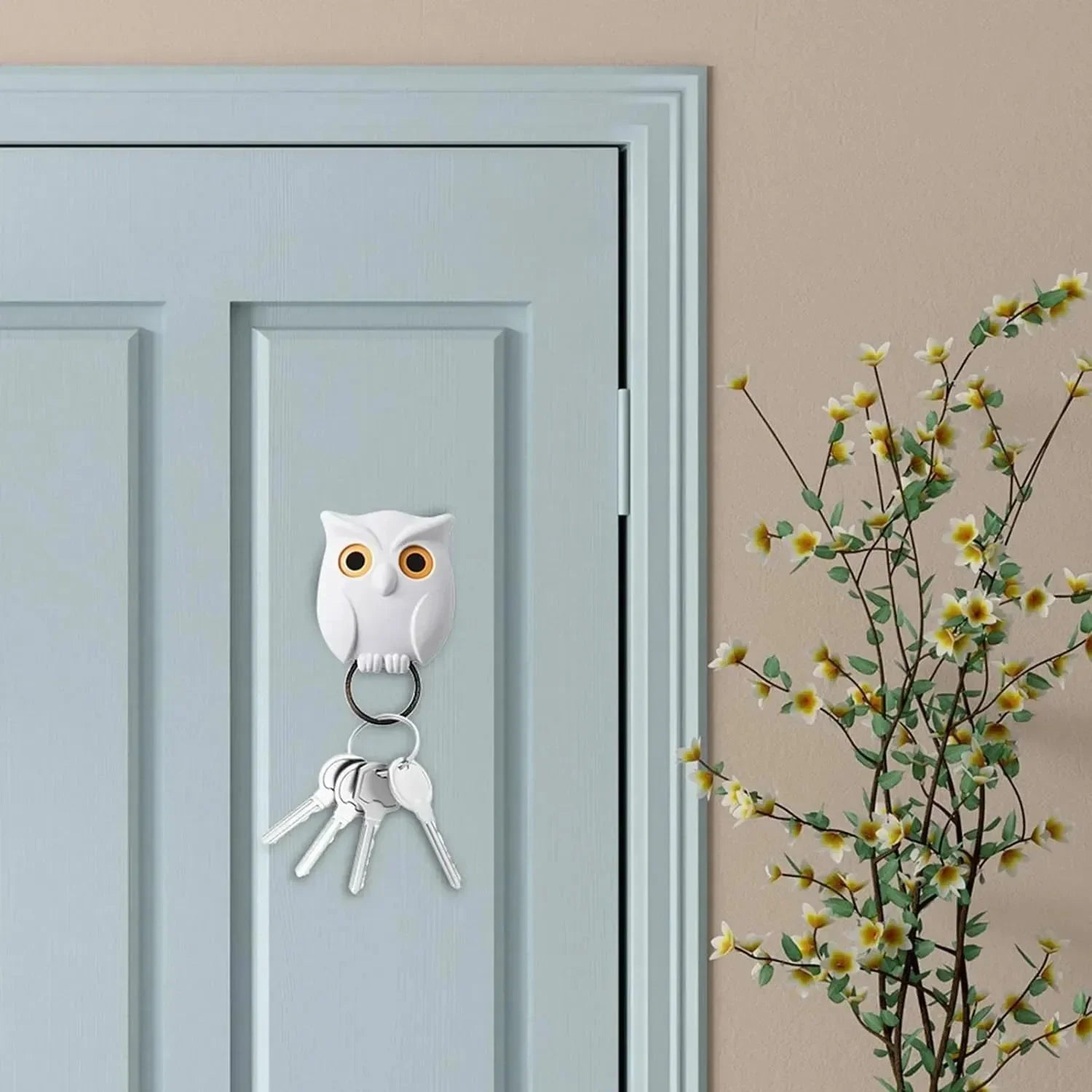 Wise Wing Owl Wall Hanger Hook