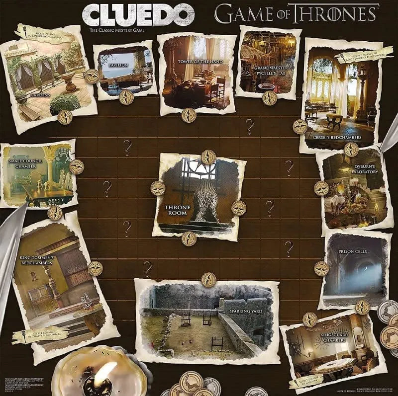 Game Of Thrones Themed Cluedo Board Game