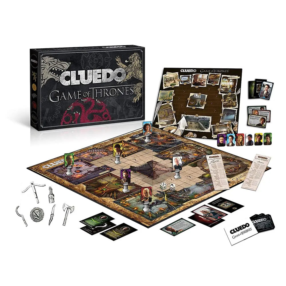 Game Of Thrones Themed Cluedo Board Game