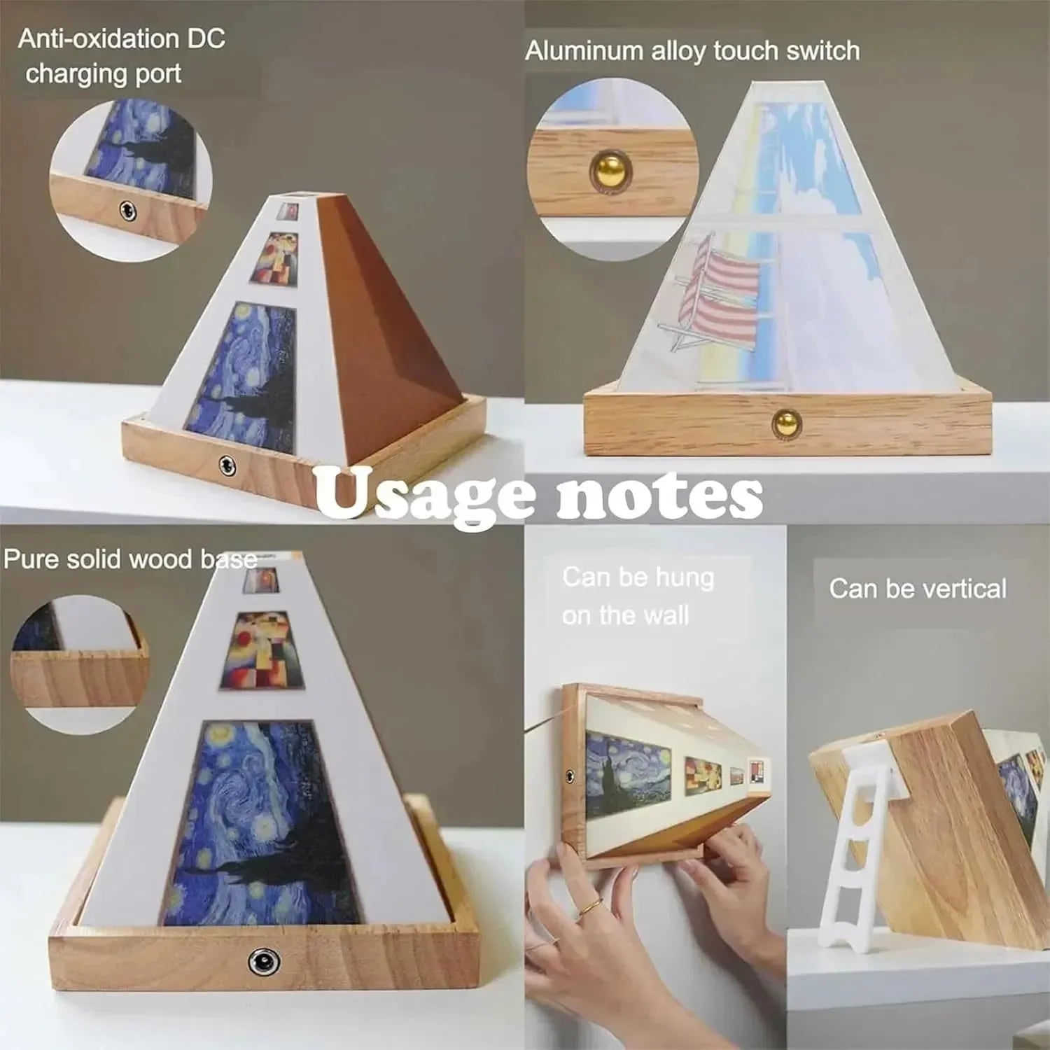 3D Illusion Visual Night Lamp