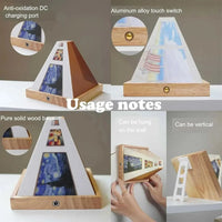 3D Illusion Visual Night Lamp