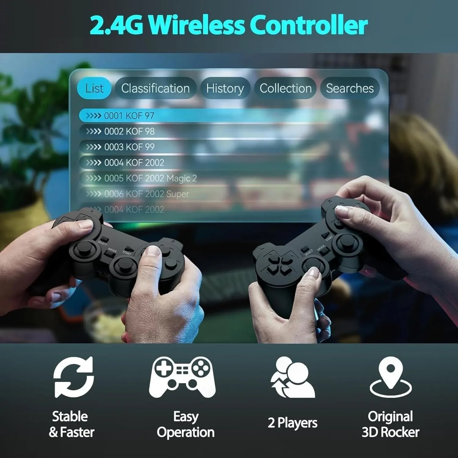 PS Retro 4K Wireless Game Console