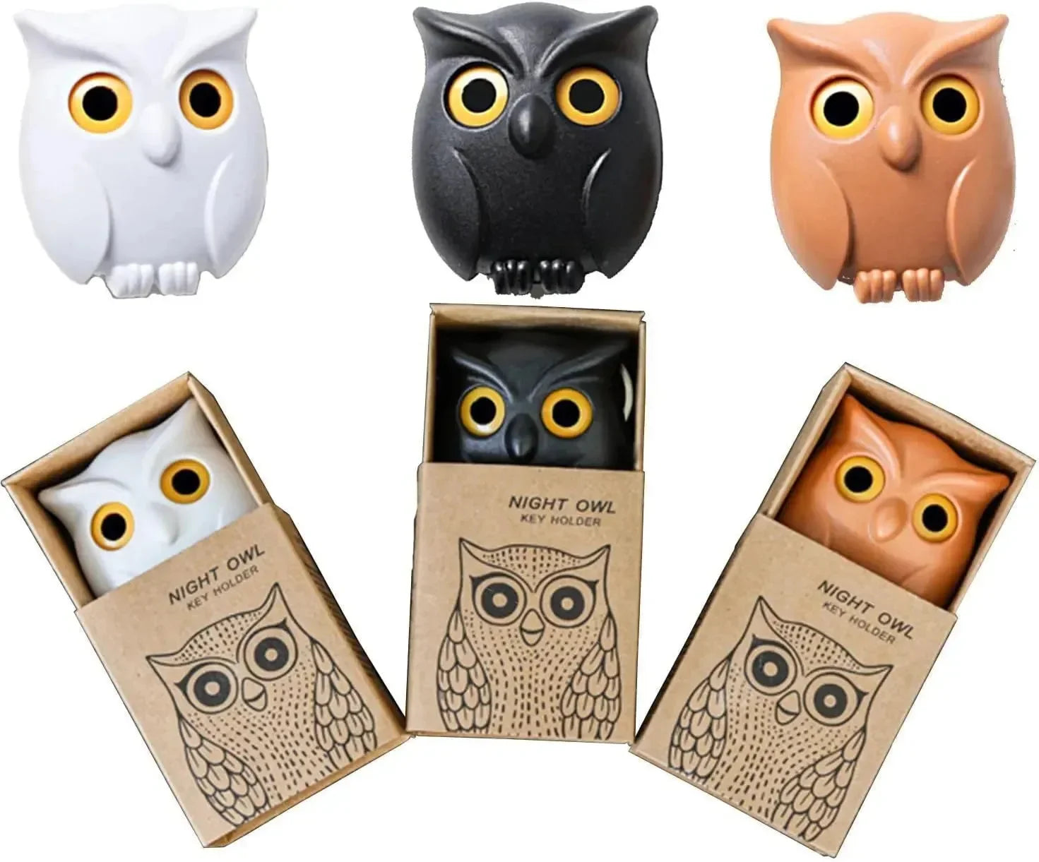 Wise Wing Owl Wall Hanger Hook