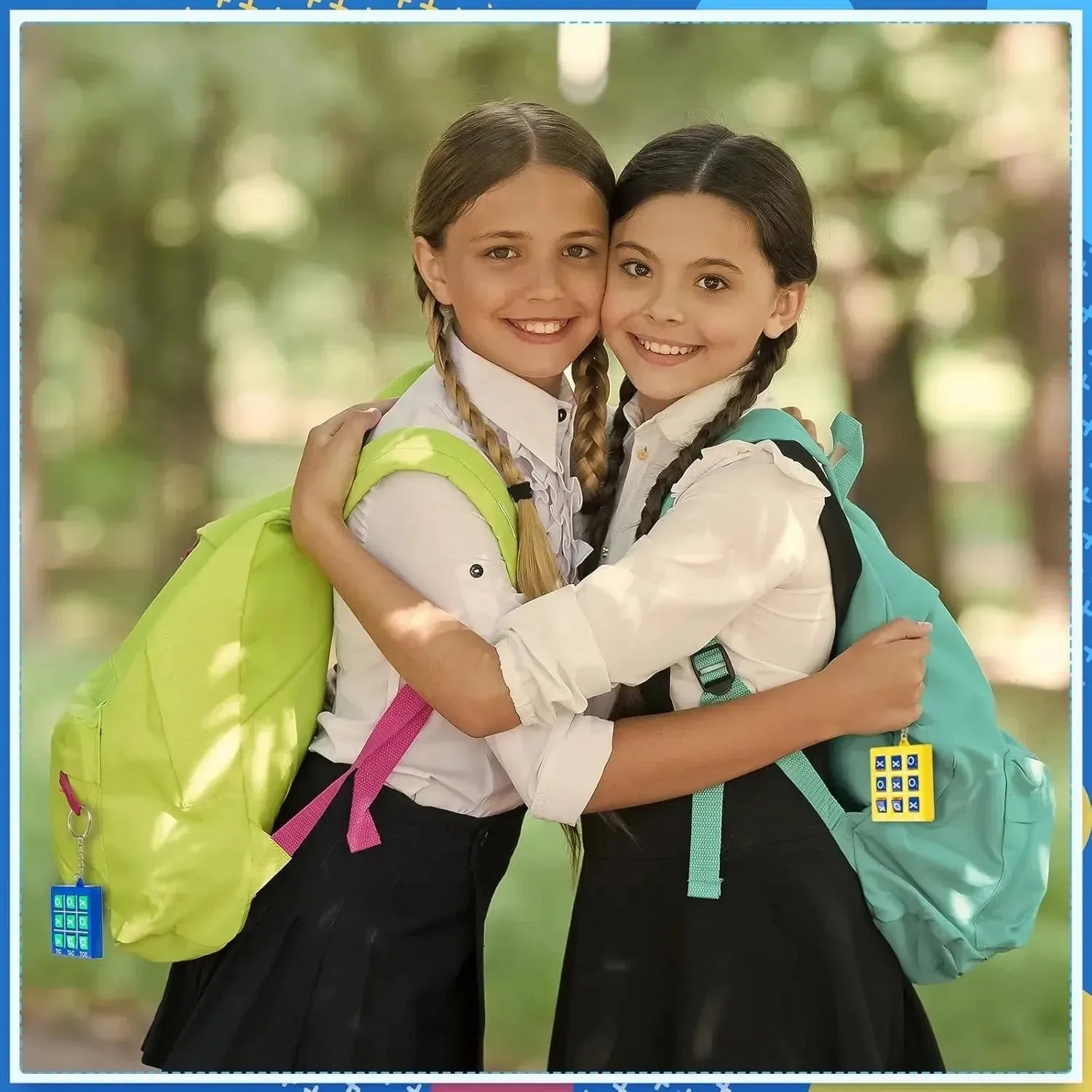 Pocket XO Tic Tac Toe Keychain