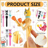 Creative Boxing Cat Ball Pen