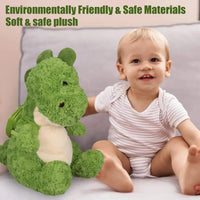 Cute Green Dragon Plush (35 cm)