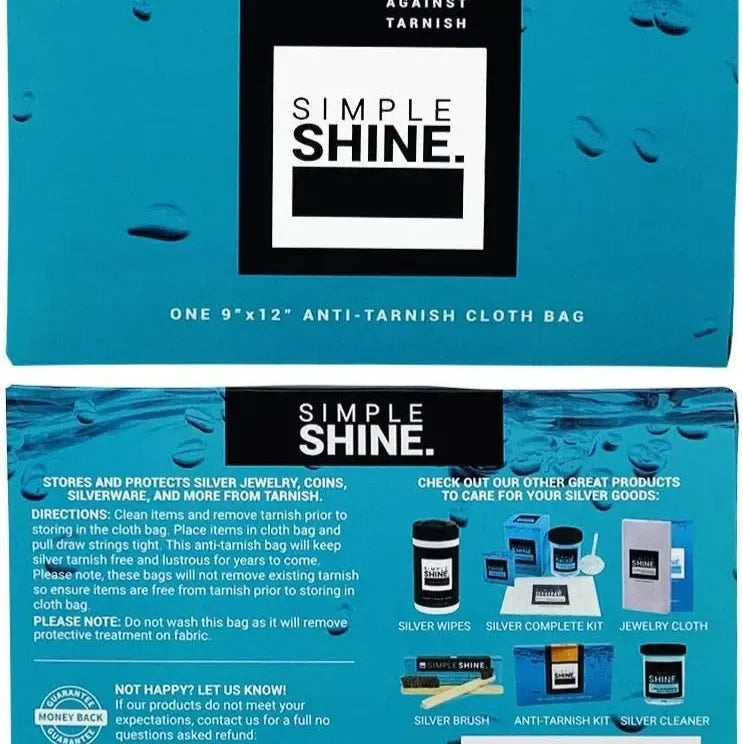 Simple Shine Tarnish Shield Cloth Bag