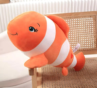 Clownfish Heart Plush Toy