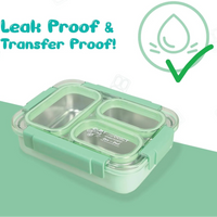 Seoul Food 3-Compartment Lunch Box (710 ml)