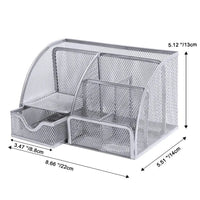Metal Mesh Multipurpose Desk Organiser