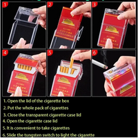 Sparkle Snug Sanliou Cigarette Case Lighter