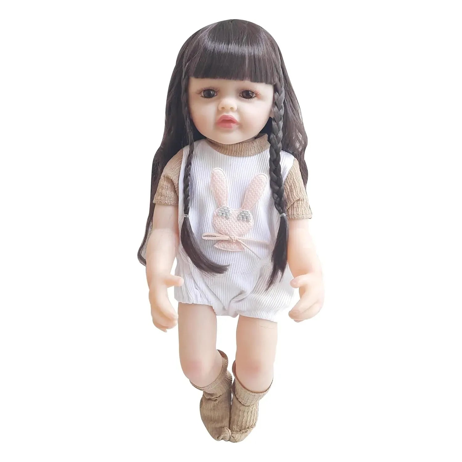 Little Miracle Realistic Silicon Baby Girl Doll (55 cm)