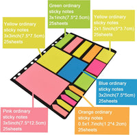 Sticky Notes for Students (375 Sheets)