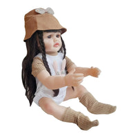 Little Miracle Realistic Silicon Baby Girl Doll (55 cm)