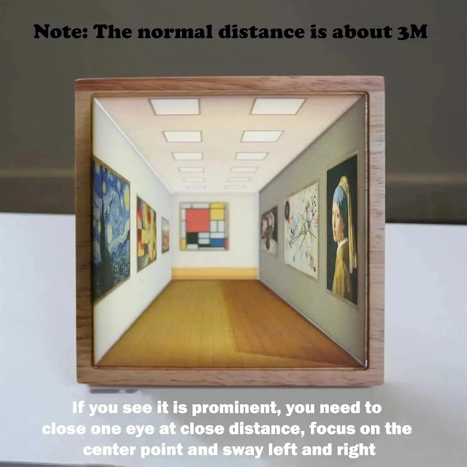 3D Illusion Visual Night Lamp