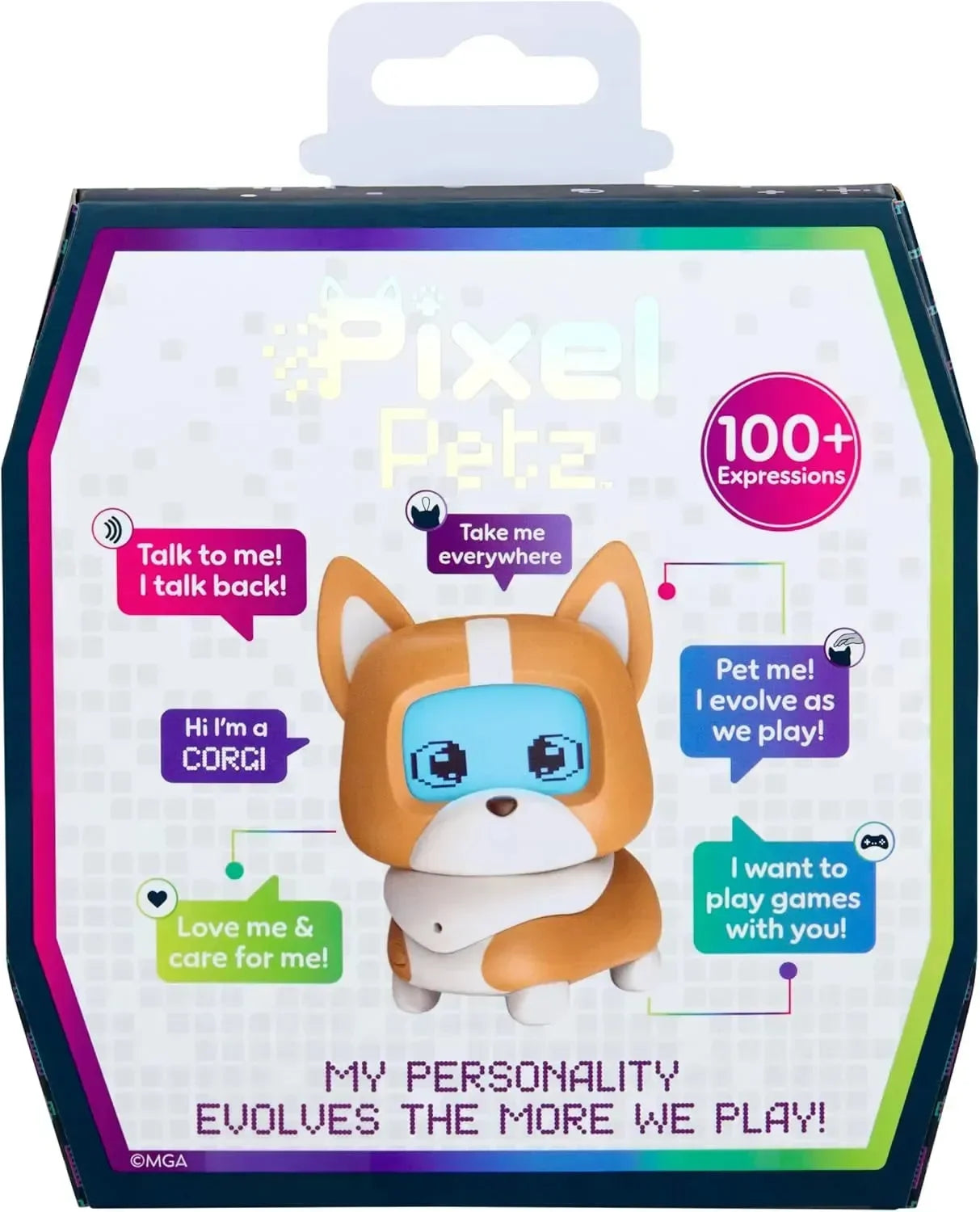Pixel Petz Interactive Expressive Dog