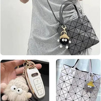 Soot Sprite Snuggles Plush Keychain
