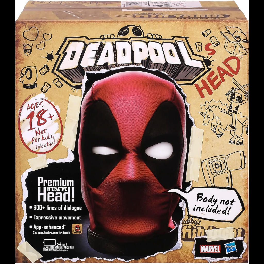Marvel Legends Deadpool Animatronic Head