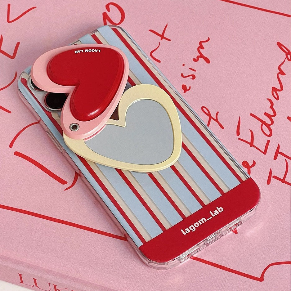 Heart shape with mirror🧃 - Bear Hugs