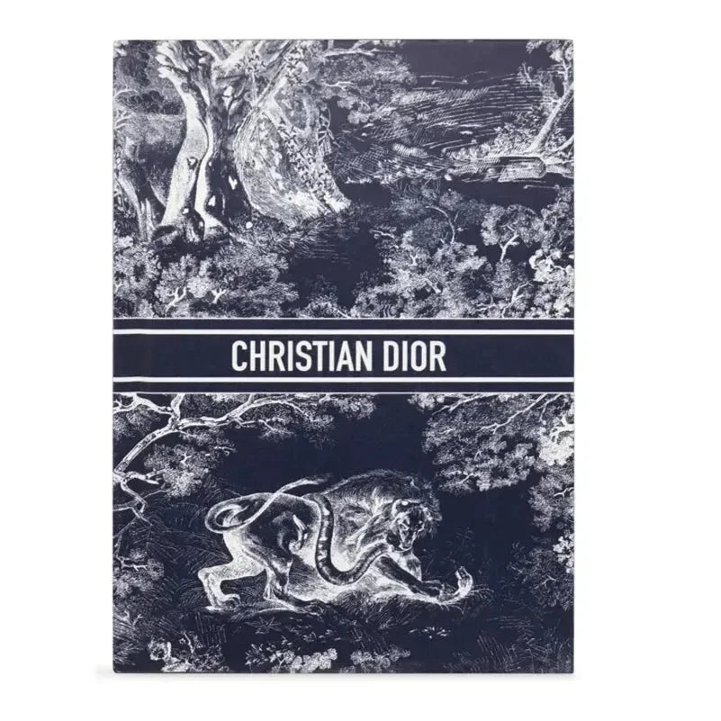 D Luxe Toile Elegance Blue A5 Notebook