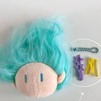 Wiggly Wonders Doll Head Keychain