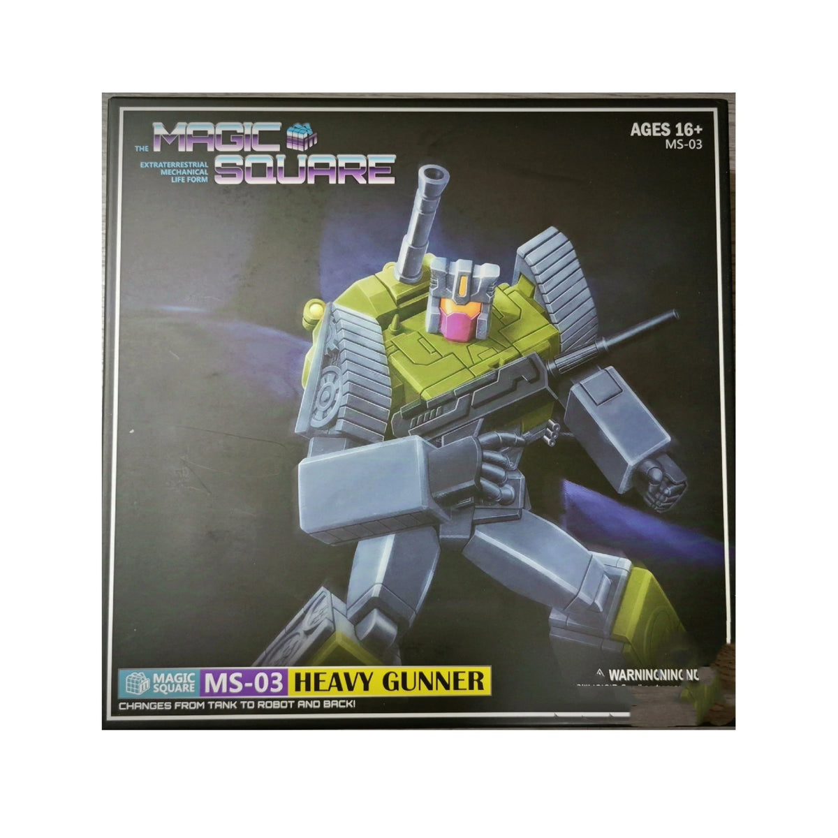 Magic Square MS-Toys MS-03 MS03 Heavy Gunner, Lord of War Combiner ( Brawl, Bruticus Combiner ) MP Size - Bear Hugs
