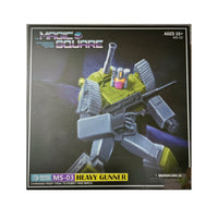 Magic Square MS-Toys MS-03 MS03 Heavy Gunner, Lord of War Combiner ( Brawl, Bruticus Combiner ) MP Size - Bear Hugs