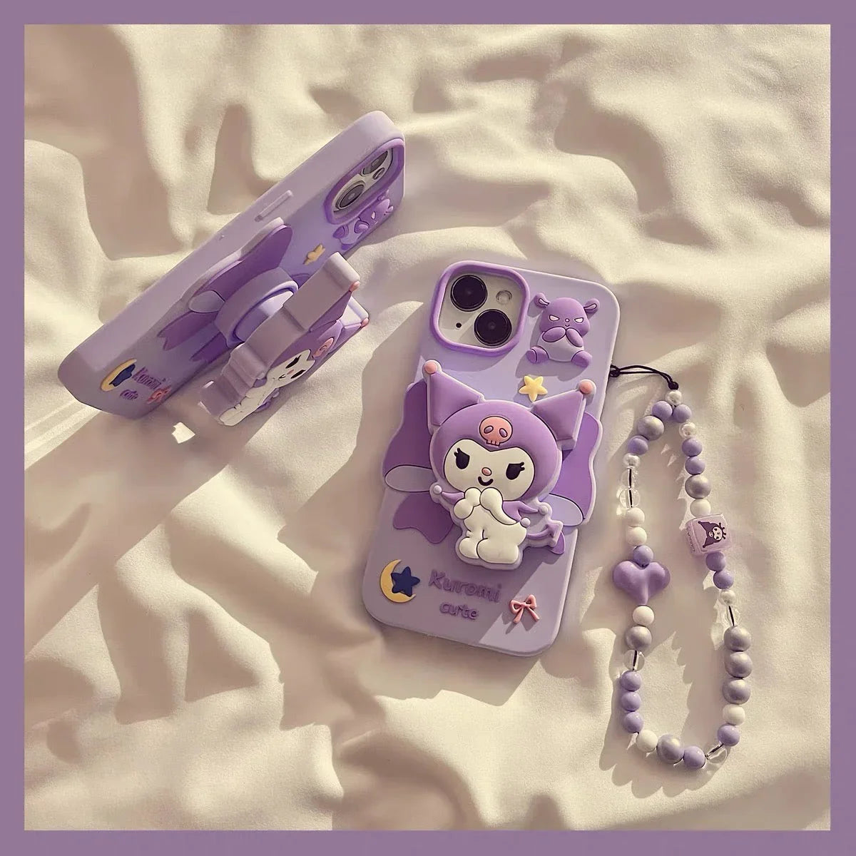 Cute Purple Phone Case for iPhone 11/12/12pro max/13/13pro/13pro max/14/14pro/14pro max/15/15pro/15pro max PN6929 - Bear Hugs