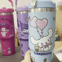 Sanrio Characters Flip Straw Bottle (30 oz)