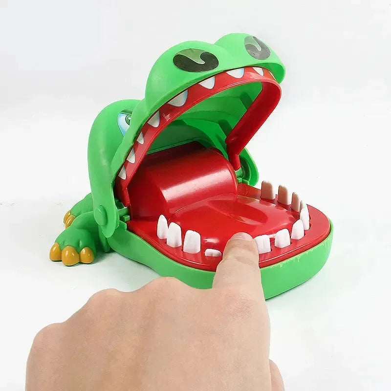 Dino & Croc Finger Game Keychain
