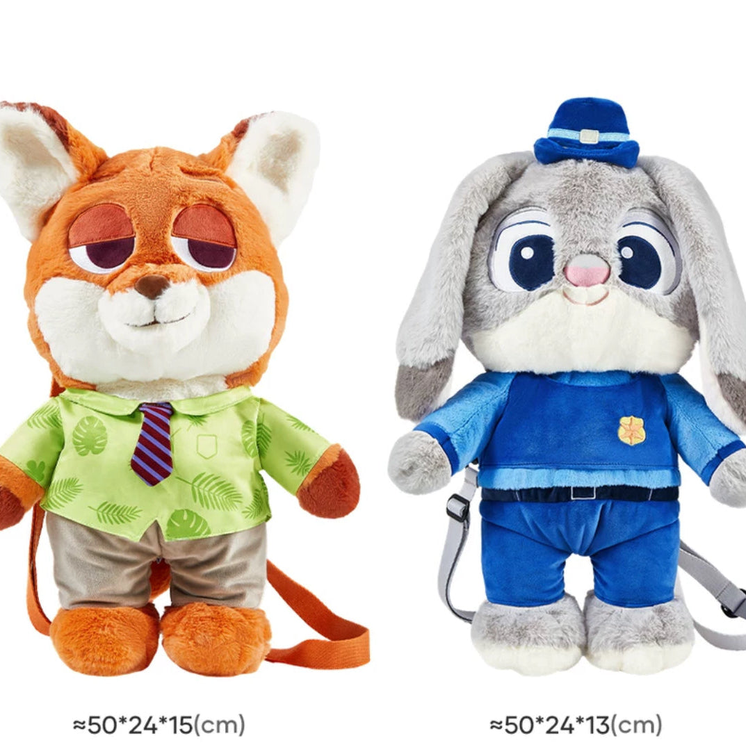 Zootopia Nick & Judy Backpack 🦊🐰 - Bear Hugs