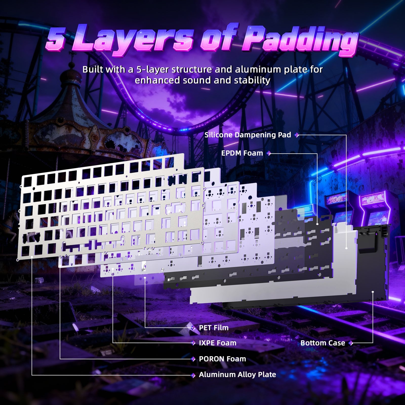 ATTACK SHARK R85 HE Rapid Trigger Keyboard