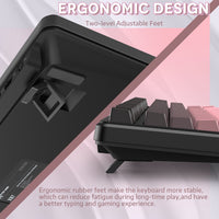 ATTACK SHARK X87 Tri-Mode Gasket Mechanical Keyboard