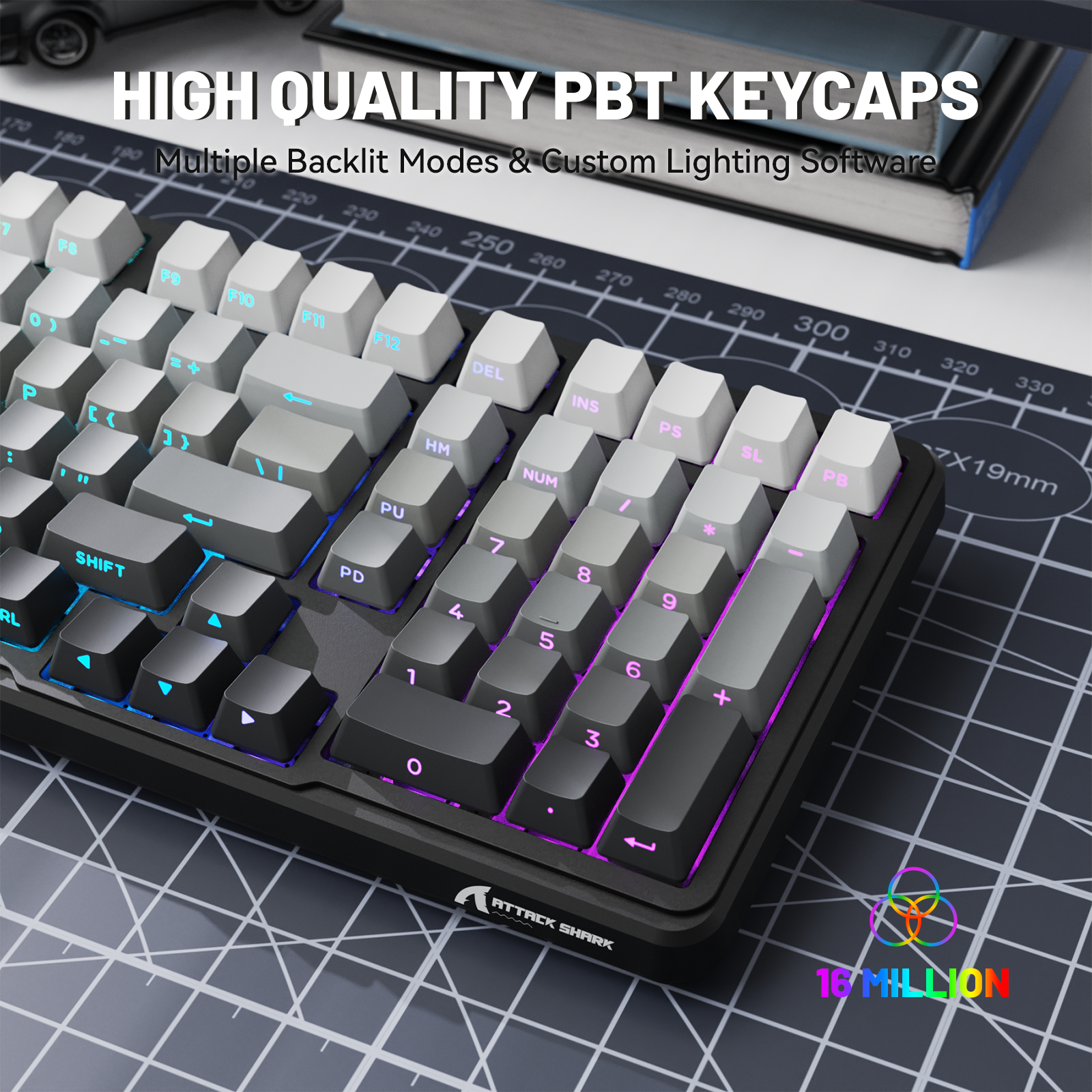 ATTACK SHARK X98 Wireless Mechanical Keyboard