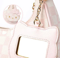 Hello Kitty Blush Pink Vanity Shoulder Bag with Mirror - Bear Hugs