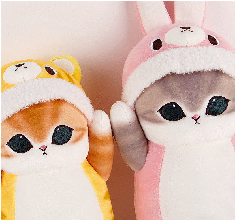 Mofusand Animal Hoodie BIG Plush Doll 35cm Tiger Bunny random - Bear Hugs