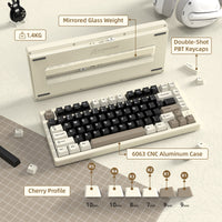 ATTACK SHARK X75 Full Aluminum Keyboard - Bear Hugs