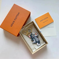 Monogram T&J Mischief Makers Keychain