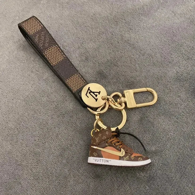 Monogram Kick Premium Sneaker Keychain