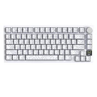 ATTACK SHARK X820Ultra Tri-mode Gasket Mechanical Keyboard - Bear Hugs