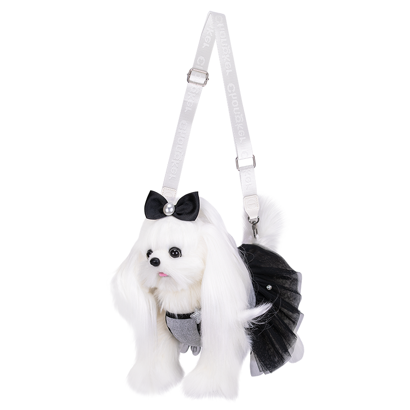 Chongker Realistic Maltese Shoulder Bag - Bear Hugs
